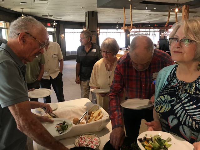 (left side)  John Campbell (right side)  Linda (Gowans) Crane, Stephen Crane, Gloria (Rogers) Hunt, Ron Bussey